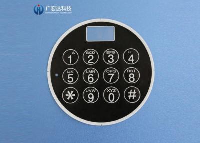 China Customized Membrane Switch Dome Array Touch Pads 0.1mm Tolerance For PET Keyboard for sale