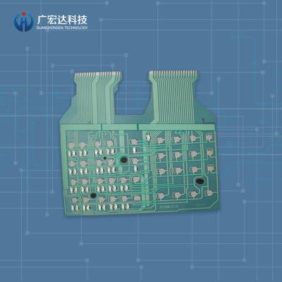 China Metal Dome Keyboard Membrane Panel Switch  Silkscreen Printing for sale