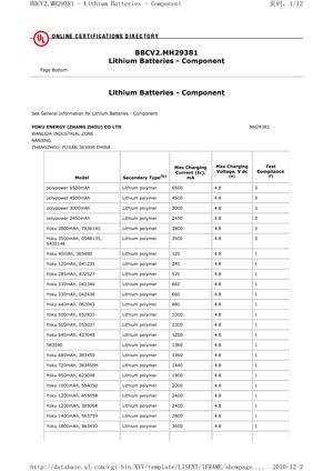 UL - Freego Power Co., Ltd.