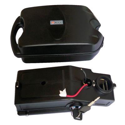 China With controller box small frog battery 24V 10ah lithium battery pack for E-bike for sale