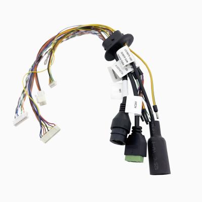 China 135mm Length Copper IP Camera Cable with PVC Jacket Customize Cable Assembly 007 for sale