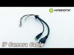 Custom IP Camera Cable Wire Harness RJ45 For Outdoor Cameras