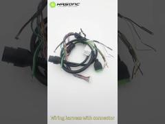 032 Waterproof Cable 520mm Power Cable Assembly Rj45f 3.81pitch 2pin Waterproof Cable Power