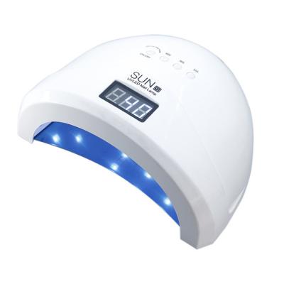 China Newest ABS Infrared Sensor With 42pcs Nail Dryer Machine 54w Custom UV Lamp Gel for sale