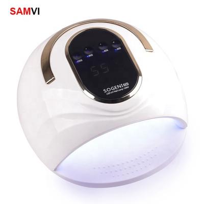 China SAMVI 168W UV Led Nail Gel Lamp Plastic Nail Dryer UV Lamp UV Led Lamp For Manicure for sale