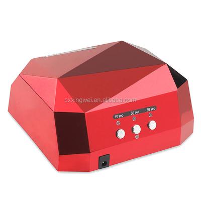 China Plastic CCFL Led Nail UV Lamp 36w Gels Curing Curing Lamp Timer Dryer Nail Polish Tools for sale