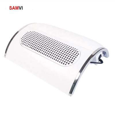 China ABS SAMVI 60W Nail Dust Collector Vacuum Cleaner with 3 Fans for Nail Art Equipment Nail Art Tools Machine for Manicure for sale