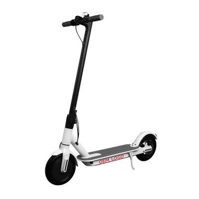 China MIPAO unisex electric scooter, foldable e-scooter including lock function LED display, dual brake circuit for sale