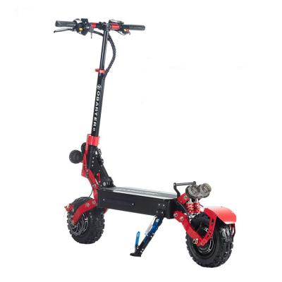 China Unisex Hot Selling 2000W Adult Double Drive Electric Scooter With Seat Foldable Fat Tire Motorcycle Electric Kick Scooter for sale