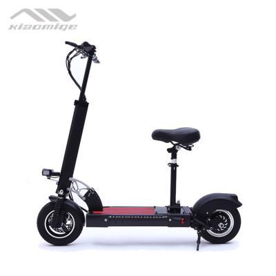 China Unisex Dual Brake 10inch 2 Wheel Electric Standing Scooter With Car Alarm System for sale