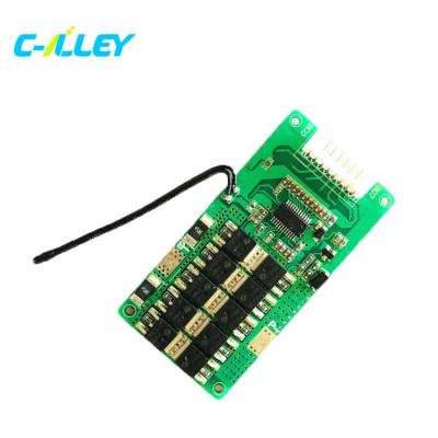 China FR4 7S 24V 30A 18650 Battery Pack, FR4 Battery Management System Board for sale