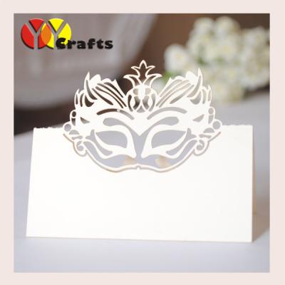 China Indian Style Wedding Table Place Cards handmade , laser cut wedding seat card holder for sale