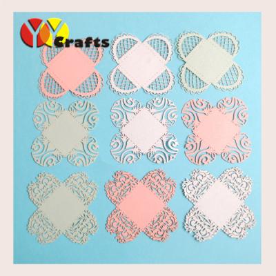 China Paper Laser Cutting Filigree Favor Box Personalized Wedding Box for sale