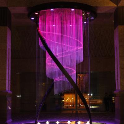 China Modern Curtain Water Digital Fountain Supplier China Guangzhou Outdoor Or Indoor Decorative Fountain for sale