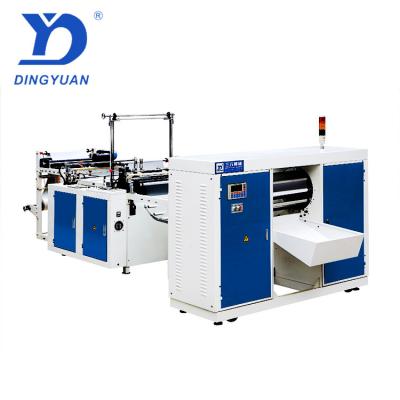 China Best Selling Restaurant Plastic Roll Bag Maker , Garbage Plastic Bag Making Machine for sale