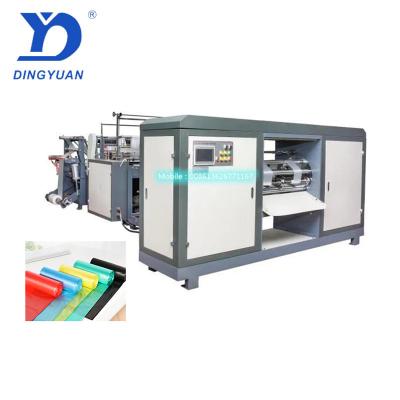 China sanyuan high speed restaurant roll plastic garbage bag making machine for sale