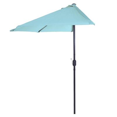 China Half Outdoor Furniture Parasol Wall Screen Sun Shade Garden Wall for sale