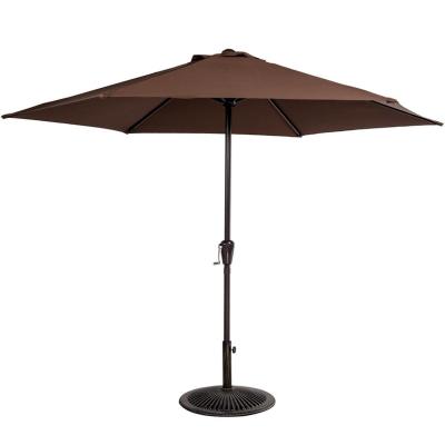 China Market Traditional Umbrella Outdoor Furniture 10ft Garden Anchor Patio Umbrella for sale