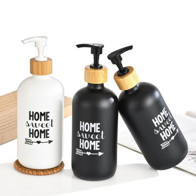 China Disposable Packaging Press Thickened Material Glass Foam Soap Dispenser With Hot Sale for sale