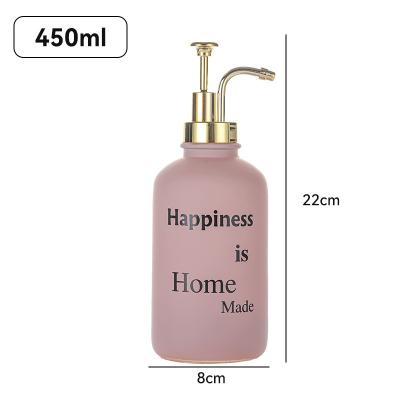 China Hot Selling Practical Disposable High Borosilicate Glass Hand Sanitizing Bottle Custom for sale