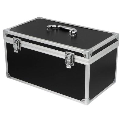 China Durable wholesale aluminum alloy tool case portable equipment case file suitcase outdoor safety tool box for sale