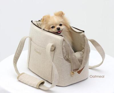 China Wholesale Custom Breathable Dog Carrier Bag For Traval for sale