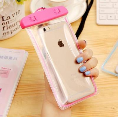 China Hot New Fashion Clear Material Mobile Phone Fanshion Sale PVC Waterproof Bag for sale