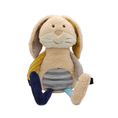 China Wholesale Lovely Gift Rabbit Plush Toy Baby Kids Cartoon Plush School Bag Backpack Cheap Cute Animal Rabbit Toy for sale