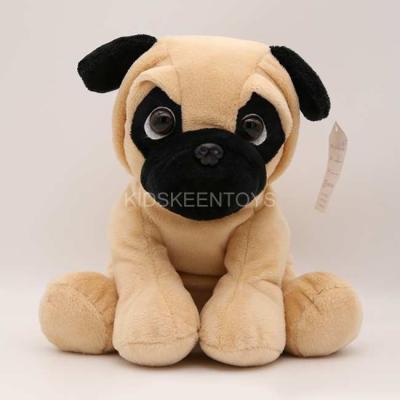 China Khaki / White Stuffed Plush Dog Plush Toy China Manufacturer New Product Toys for sale