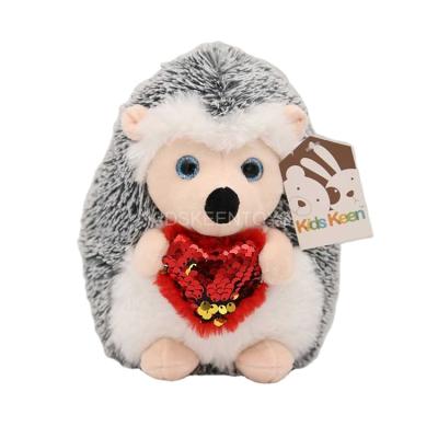 China Decorate Customized Hedgehog Soft Toy Animated Hedgehog Soft Stuffed Animal Plush Toy Cute Hedgehog for sale