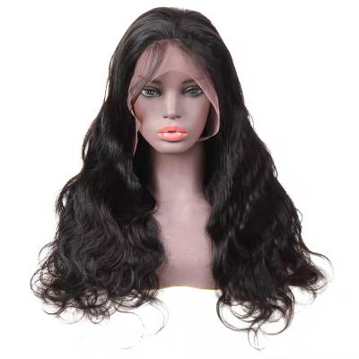 China Big Wave 13x6 Body Wave Wig Long Hd Soft Curly Blonde Brazilian Virgin Human Hair Lace Front Wig for sale