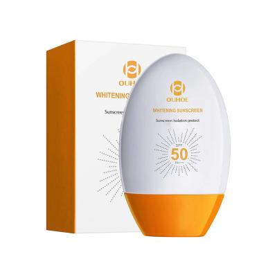 China Sunscreen Whitening Face Sun Screen Moisturizing Sunblock SPF 50 Sunscreen for sale