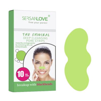 China SERSANLOVE Anti-Wrinkle Treating Nose Patch Moderately Remove Blackheads Clean Pore And Refine Skin Smoothing Blackhead Removal High Quality Tape for sale