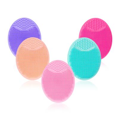 China Makeup Brush Soft Brush Pad Face Scrubber Detergent Face Scrubber Wash Beauty Tool Silicone Handheld Manual Massager Exfoliator for Facial Cleansing and Exfoliating for sale