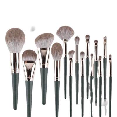 China High Quality Soft Makeup Brush EyeLuxury Makeup Brush 14Pcs Smudge Brush Set With Bag Makeup Brushes for sale