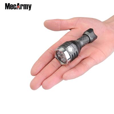 China MeacArmy PT10 USB Rechargeable 800 Lumens EDC Flashlight Ultra Bright Compact Torch Camping for sale