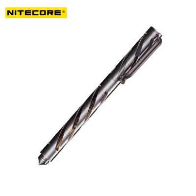 China Pen Head Nitecore NTP10 Tactical Titanium Self-defense Self-defense Pencil Tactical Pen for sale