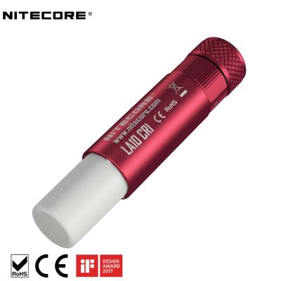 China Mini EDC CRI NITECORE LA10 Lipstick LED Camping Light EDC AA External Batteries With Magnet for sale