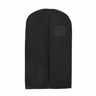 China 2018 alibaba china reusable black cloth fabric foldable garment bags for dry cleaning store for sale