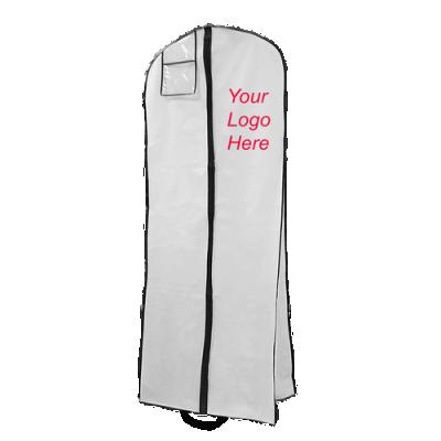 China Eco - Friendly Printed Garment Bags Wedding Dresses Covers for sale