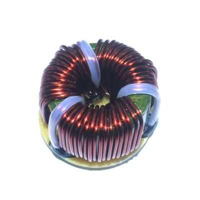 China Hot Selling Component Ferrite Stable Ring Iron Powder Inductor 45 x 28 pq x10 core 22uh Phone Choke Electronic PCB Coil For Generator for sale