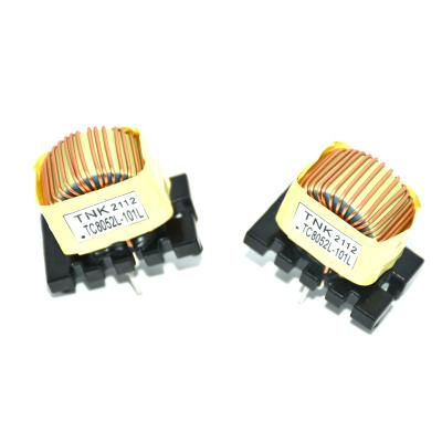 China TC8052L-101L 230v Custom Miniature Small Common Mode Inductor 10mh 15mh 8a Electric Choke For Generator for sale