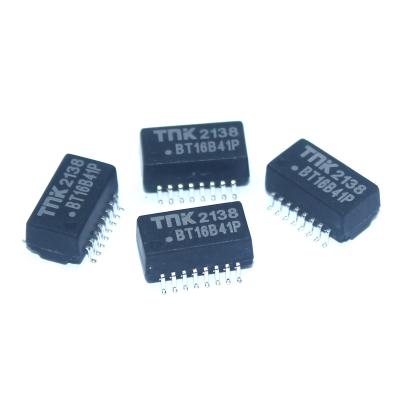 China BT16B41P 27v power high frequency current input 220v output single port base-T 110v 100 transformer module BT16B41P for sale