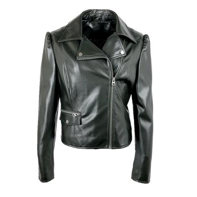China Explosion Waterproof Models Sold Outwear Regular PU Jacket Fashionable Arrival Type Of Coats For Women. for sale