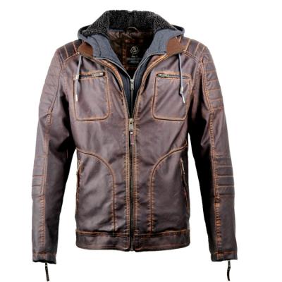 China Viable New Men's Leather Jackets Autumn Casual Motorcycle PU Jacket Biker Leather Coats Brand Clothing for sale