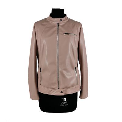 China 2021 waterproof top quality softshell pu custom sport jacket for ladies for sale