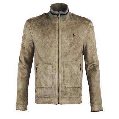 China Best viable selling western fashion plus size lime suede casual jackets for men for sale