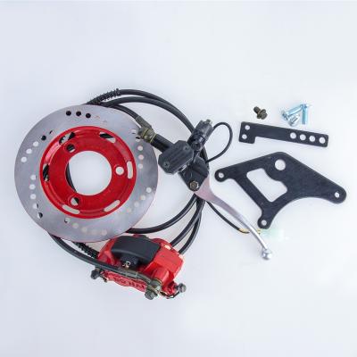 China Professional aluminum alloy production electric vehicle disc brake motorcycle after hydraulic disc brake for sale