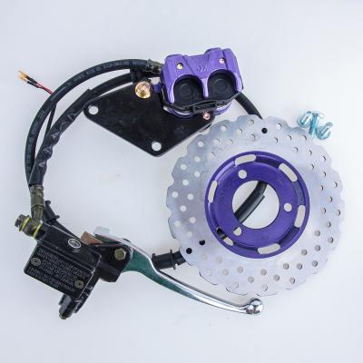 China Professional Motorcycle Front Disc Brake Electric Vehicle Aluminum Alloy Production Hydraulic Disc Brake for sale