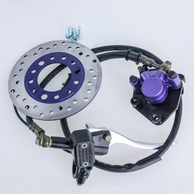 China Professional Motorcycle Front Disc Brake Electric Vehicle Aluminum Alloy Production Hydraulic Disc Brake for sale